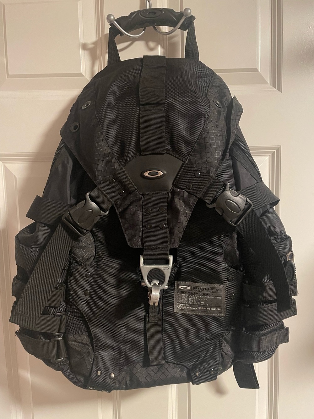 Vintage Oakley Factory pilot icon backpack